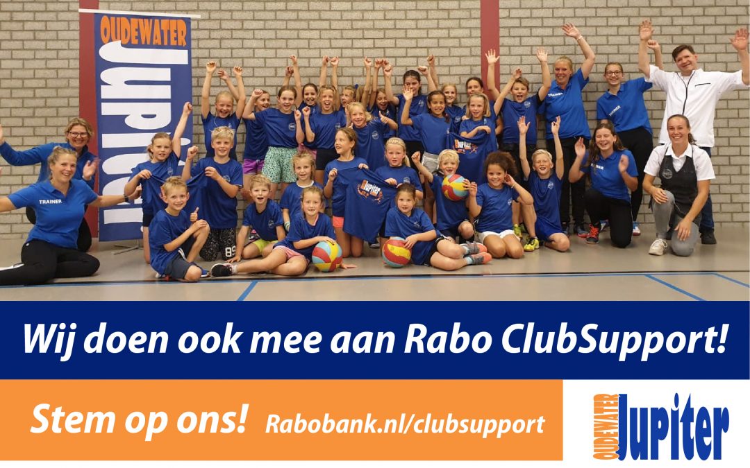 Jupiter doet mee met Rabo Club Support!