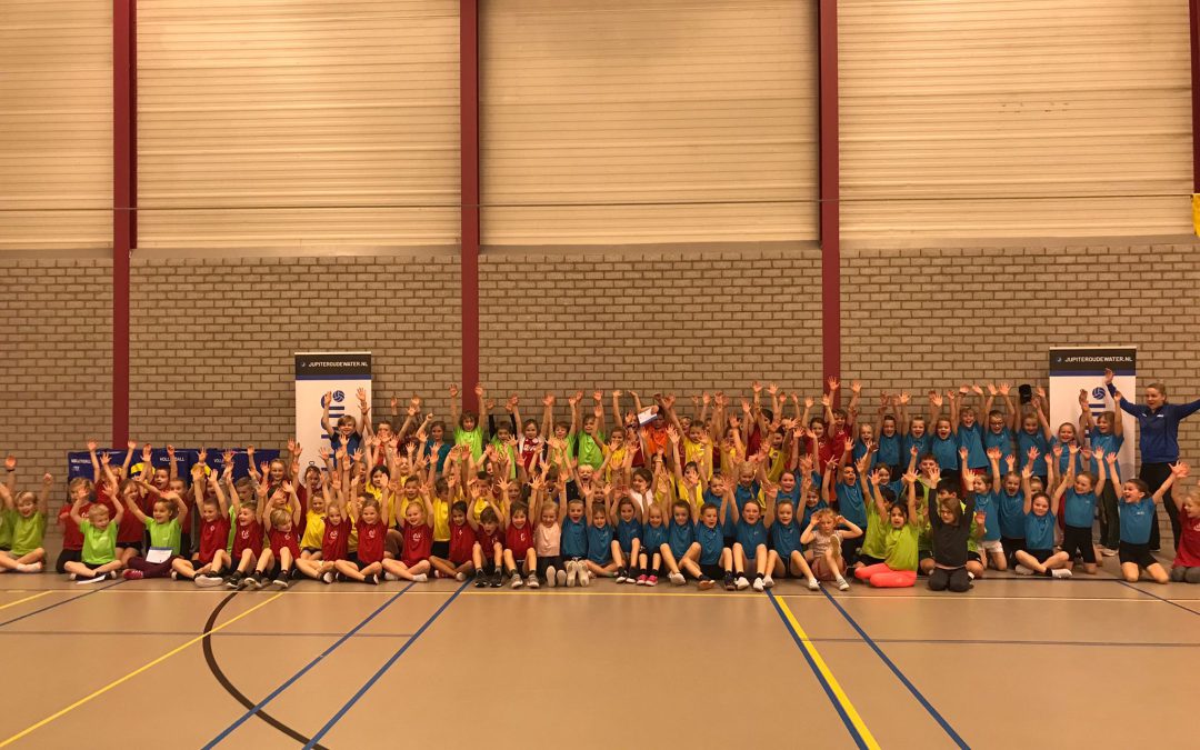 Gewéldige 1e editie schoolvolleybaltoernooi