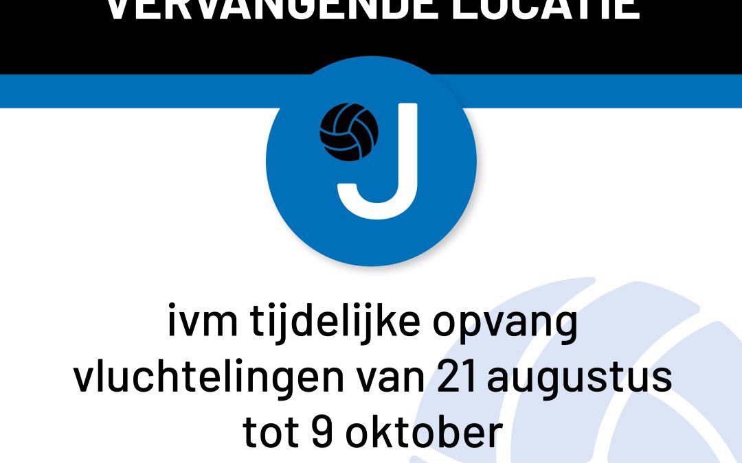 Tijdelijk vervangende locatie trainingen